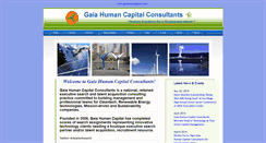 Desktop Screenshot of gaiahumancapital.com