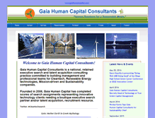 Tablet Screenshot of gaiahumancapital.com